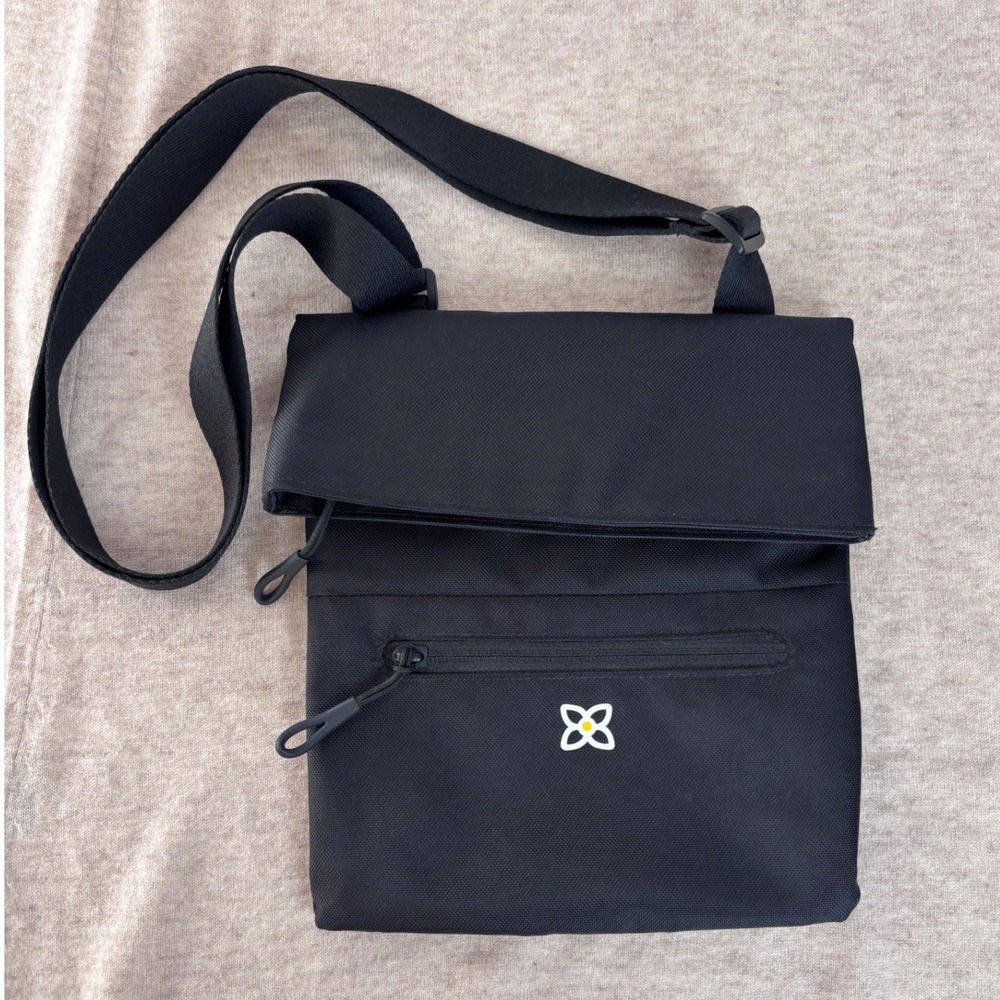 Sherpani Pica Crossbody Bag Anti-Theft Handbag Black Raven Shoulder Travel